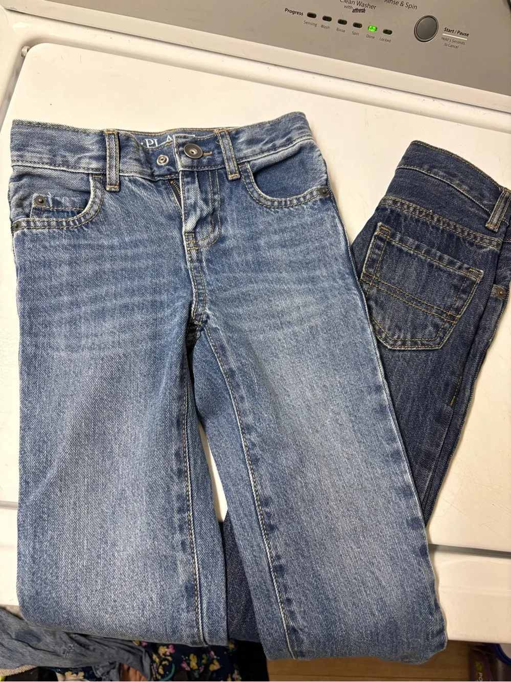 The Children's Place Light Blue Straight Leg Jeans
